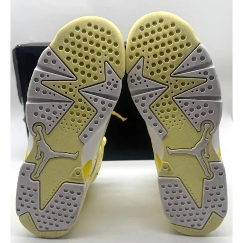 Air Jordan 6 Retro GS Citron Tint Yellow 543390-800 Youth 7Y EU40 w/ Box